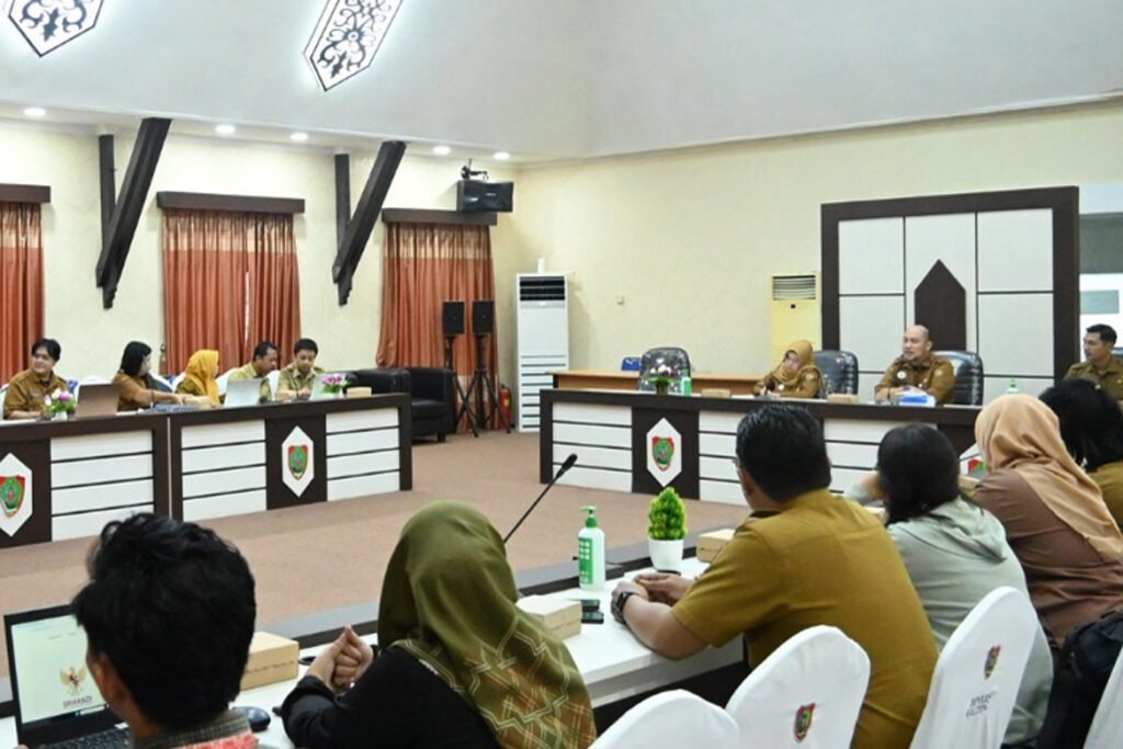 Pelaksanaan Kegiatan Bimtek Aplikasi Srikandi Oleh Dinkes Kalteng