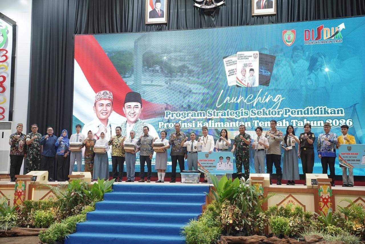 Peluncuran Bantuan Perlengkapan Sekolah SMASMKSKH di Kalimantan Tengah