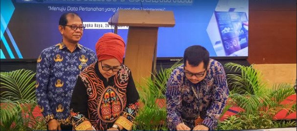 Perkuat Sinergi Data Pertanahan, Kanwil BPN Kalteng Gandeng 10 Perguruan Tinggi Teken MoU dan PKS INTIP