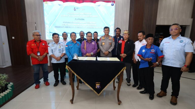 Polda Kalteng dan Serikat Buruh Sepakati Kerja Sama, Utamakan Dialog dalam Penyelesaian Persoalan Ketenagakerjaan