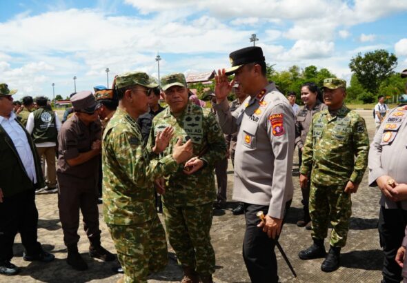 Kapolda Kalteng Terima Kunker Menhan dan Satgas PKH, Fokus Penertiban Kawasan Huta