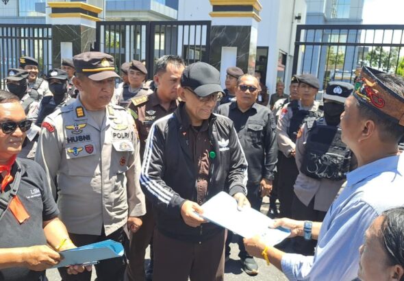 Pengamanan Ketat, Aksi Koalisi Ormas di Palangka Raya Berlangsung Tertib Tanpa Gangguan