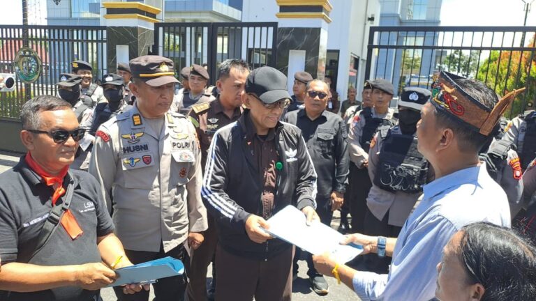 Pengamanan Ketat, Aksi Koalisi Ormas di Palangka Raya Berlangsung Tertib Tanpa Gangguan