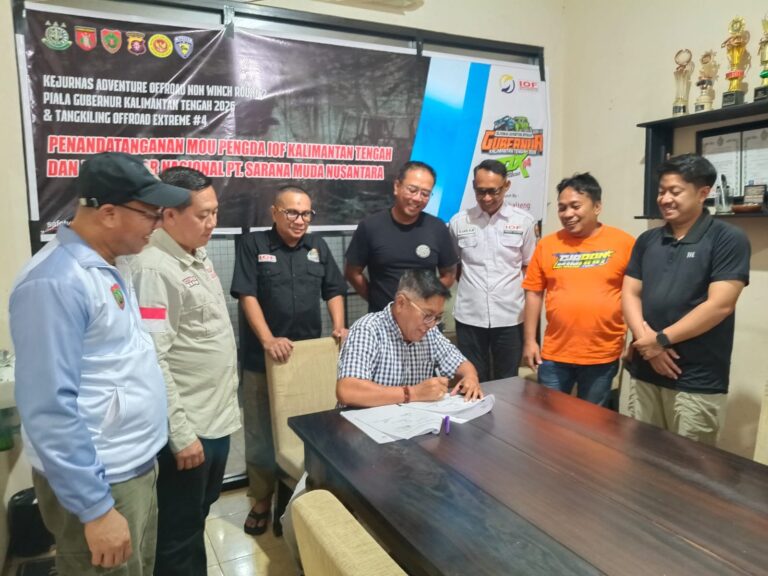 Palangka Raya Bersiap Gelar Kejurnas Offroad 2026, IOF Kalteng Gandeng Promotor Nasional