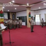 Apel Pagi Kanwil BPN Kalteng Tekankan Etos Kerja dan Integritas Aparatur