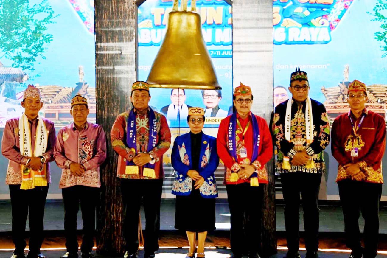 Wagub Kalteng Resmi Buka Sinode Umum XXV GKE, Momentum Perkuat Persatuan dan Tingkatkan Kualitas Pelayanan Gereja
