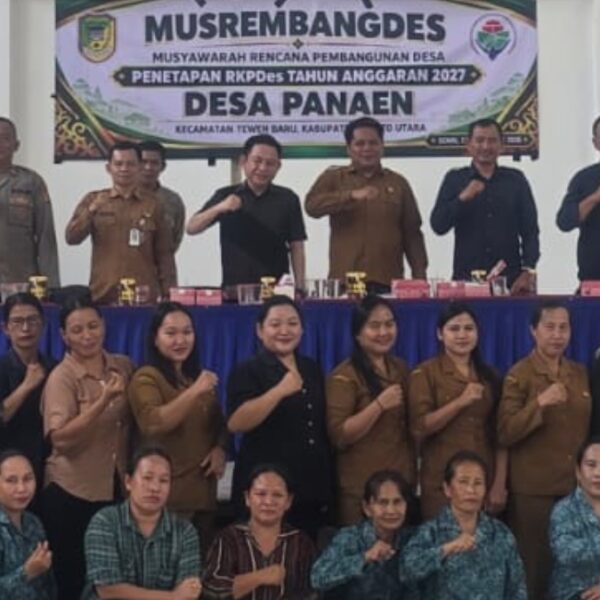 Musrenbangdes Panaen Bahas Prioritas Jalan, H. Benny Siswanto, S.Sos Dorong Pembangunan Tepat Sasaran