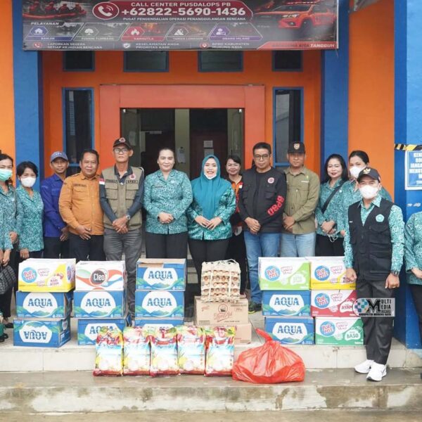 TP-PKK Murung Raya Salurkan Bantuan Logistik, Dukung Petugas Tangani Karhutla